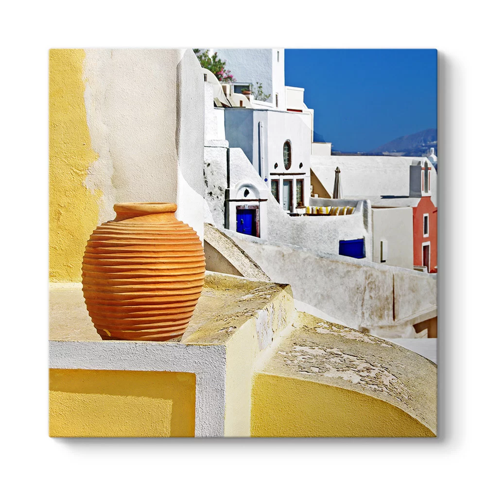 Santorini Küp Tablosu - Model 3